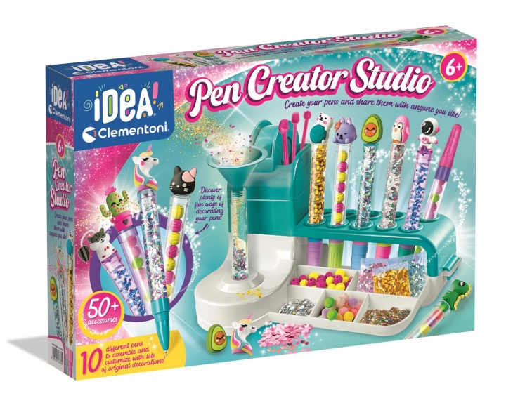 Clementoni Idea - Il Laboratorio Dei Fiori, Creative Kit For Children 8 Years, With 8 Paper Flowers To Colour And Perfume And Many Accessories To Combine, Made In Italy Game, Italian Language