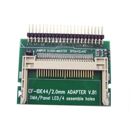 Hard disk adapter, IDE for Compact Flash card (44-pin)