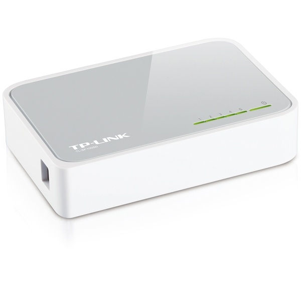 TP-LINK nätverksswitch, 5-ports, 10/100 Mbps, RJ45