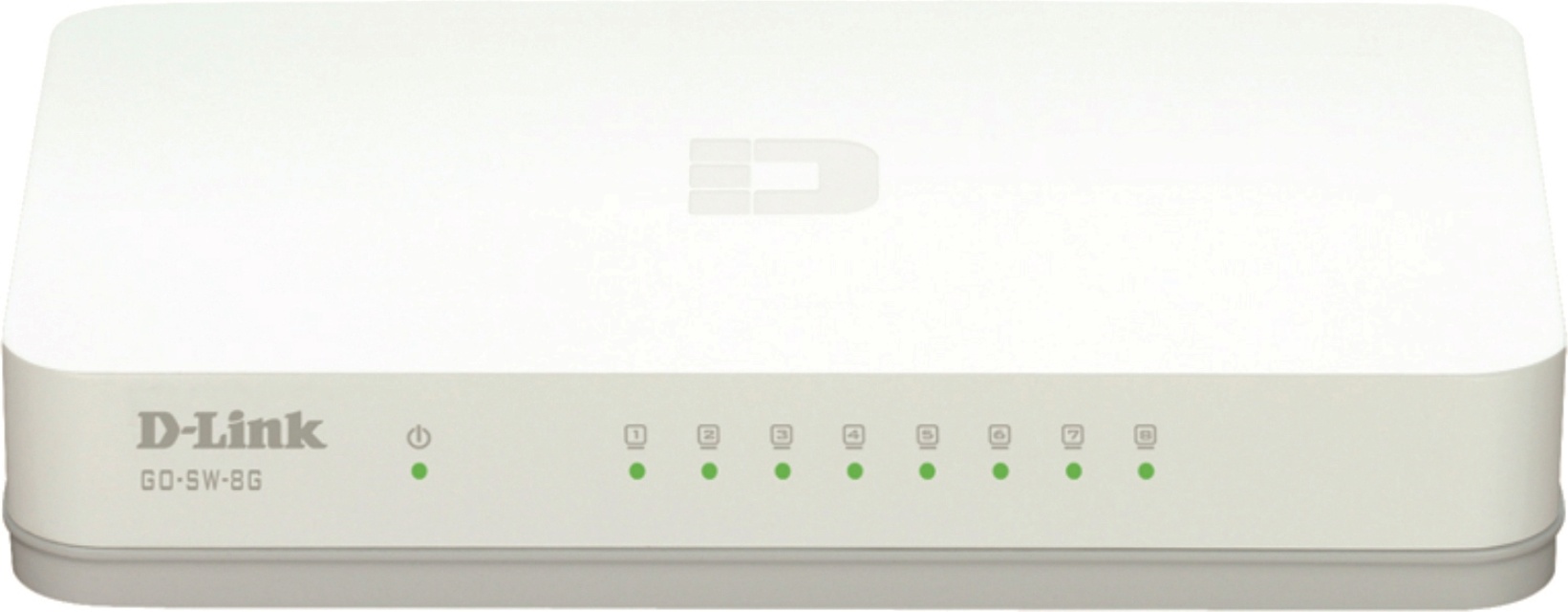 D-link 8-Port Gigabit Easy Desktop Switch, switch 8x10/100/1000, svart