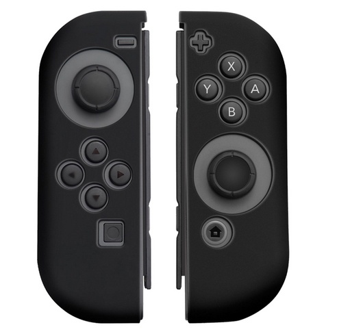 Silicone grip for Joy-Con controller, Nintendo Switch, Black