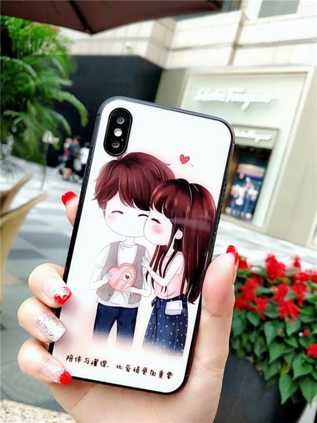 Tempered glass, TPU, iPhone 7/8/SE(2nd), Daisy