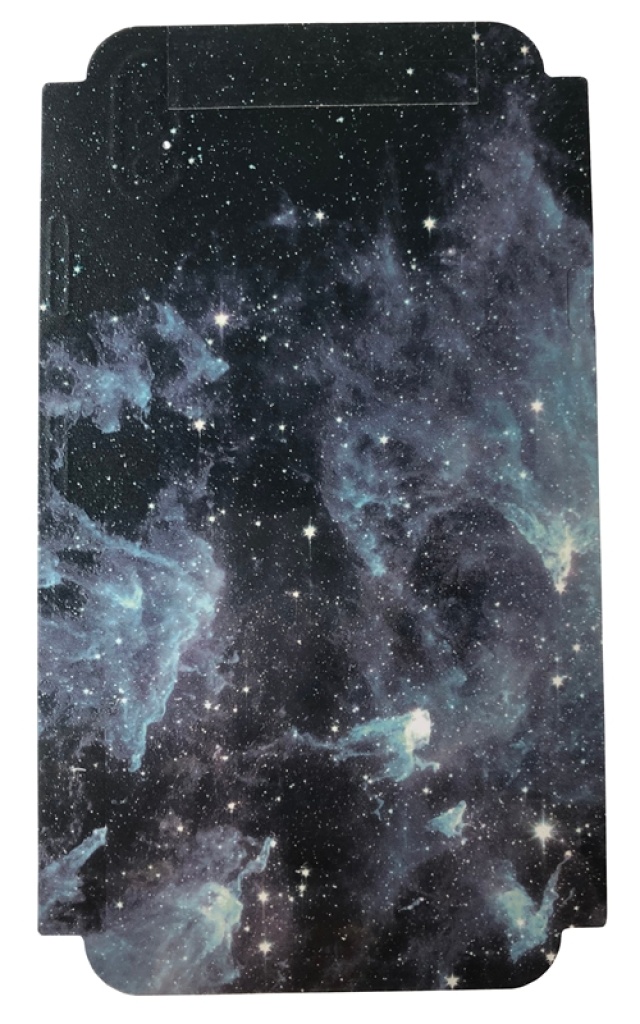 Skin for iPhone 7/8/SE(2nd), Space - Blue