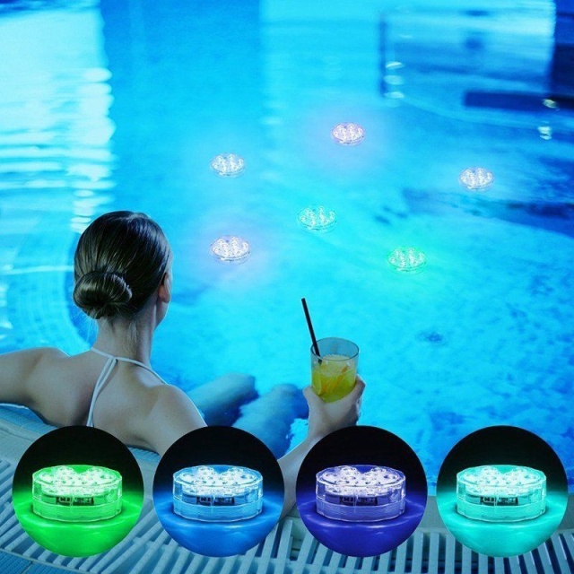 LED Candle for Hot Tub, Pool, Bathtub. Waterproof, Water Candle