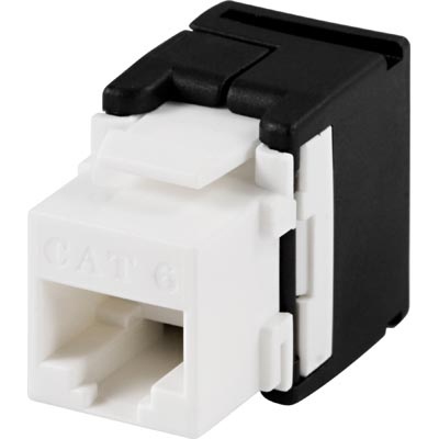 DELTACO UTP Cat6 Keystone connector, "Tool-free" (MD-102)