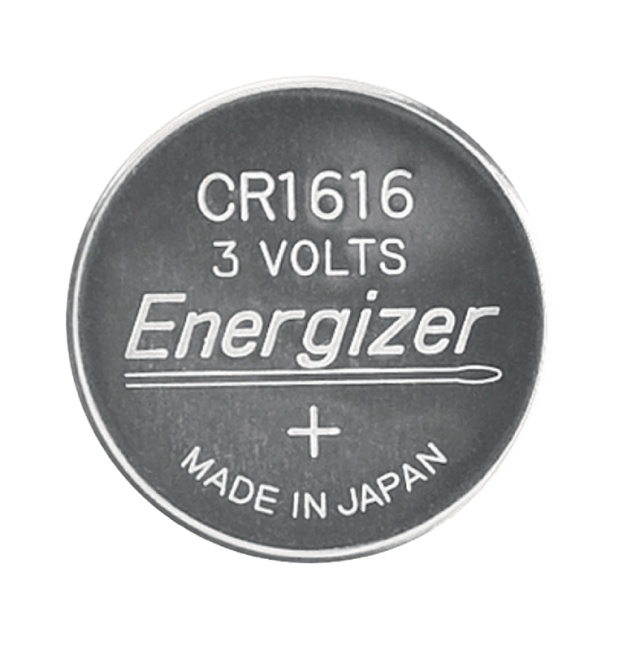 Energizer Lithium Button Cell Battery CR1616 | 3 V DC | 60 mAh | 1-Blister | Silver