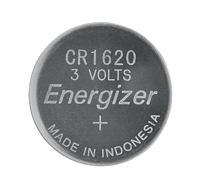 Energizer Lithium Button Cell Battery CR1620 | 3 V DC | 81 mAh | 1-Blister | Silver