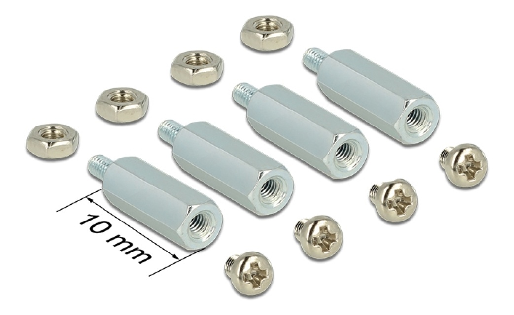 Delock Montagezubehör För Respberry pi 10 mm