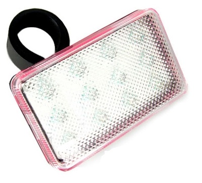 Bicycle light with LEDs