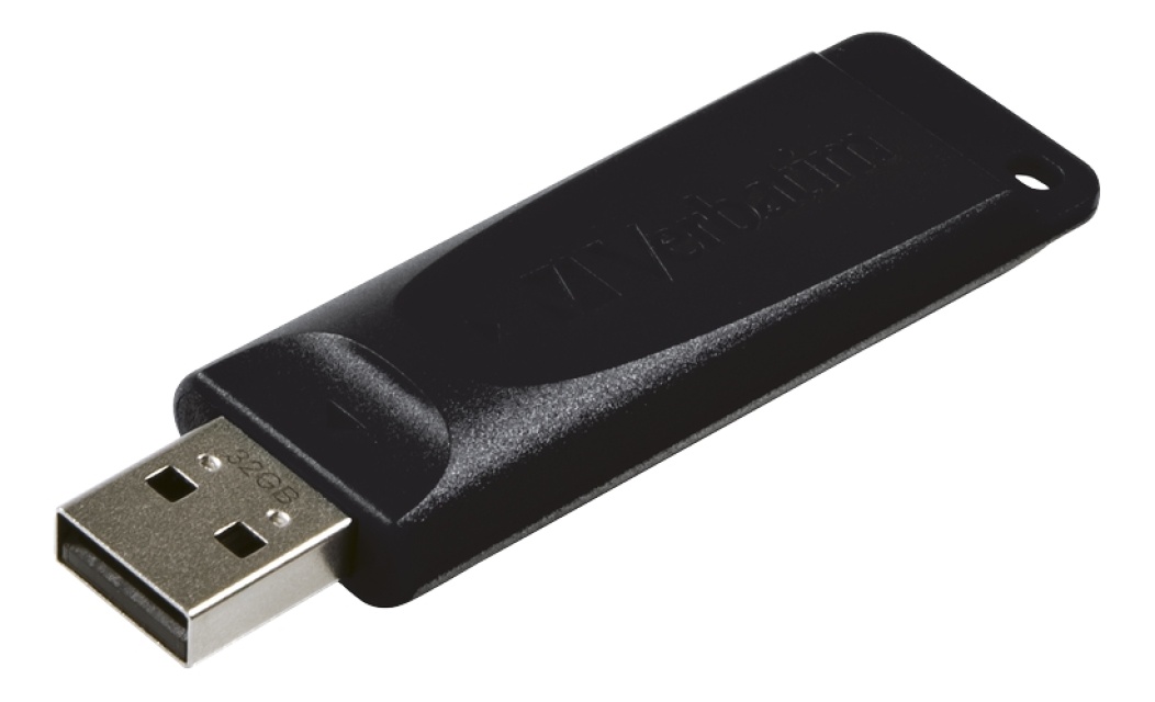 Verbatim USB DRIVE 2.0 STORE N GO SLIDER 32GB BLACK