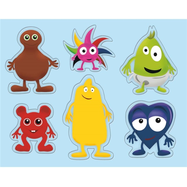 Babblarna Formpussel 6 Figurer