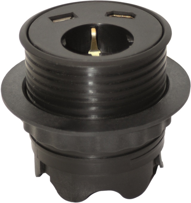 Powerdot Satellit PD13 - satellit, 1x CEE 7/4, HDMI, USB, svart