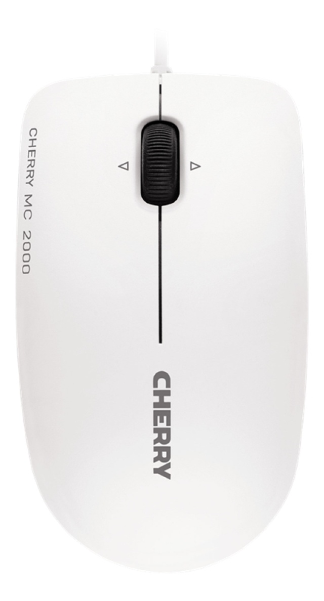 Cherry MC 2000 Corded Mouse, USB, Pale Grey