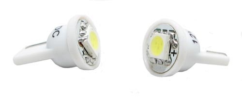 LED Position Light, Socket W5W, 1-LED (2-Pack) White