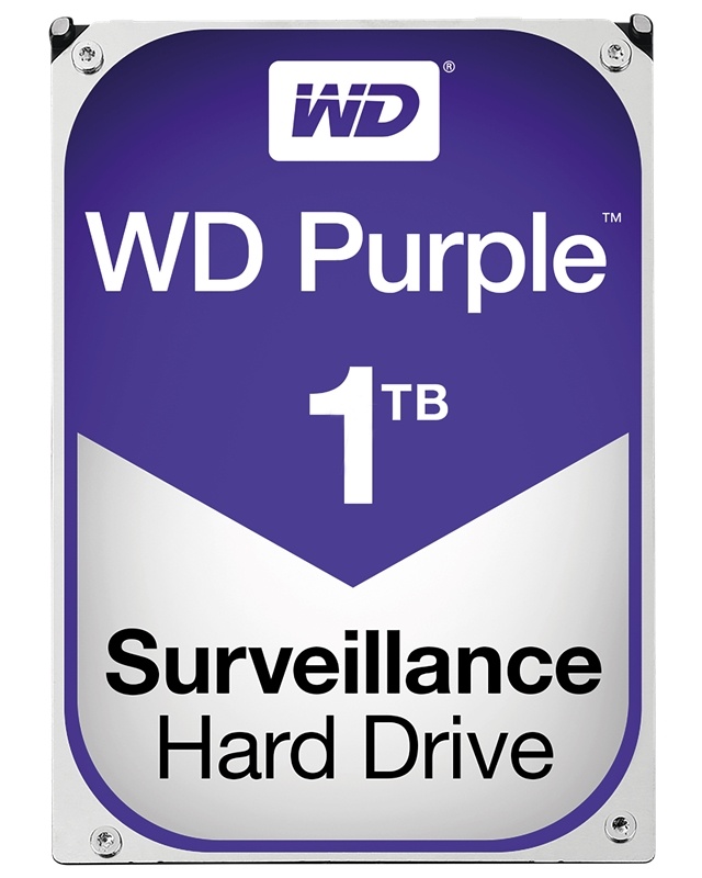 WD Purple 1TB SATA 6 Gb/s 3,5", 64MB cache
