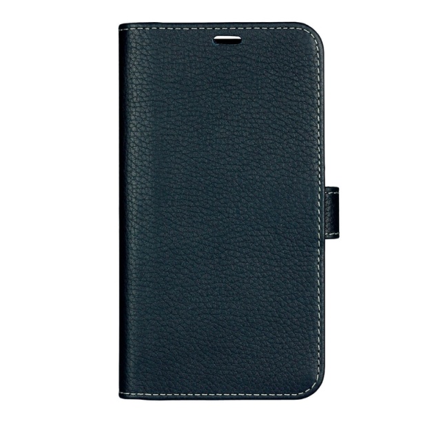Onsala Leather Marineblue iPhoneX