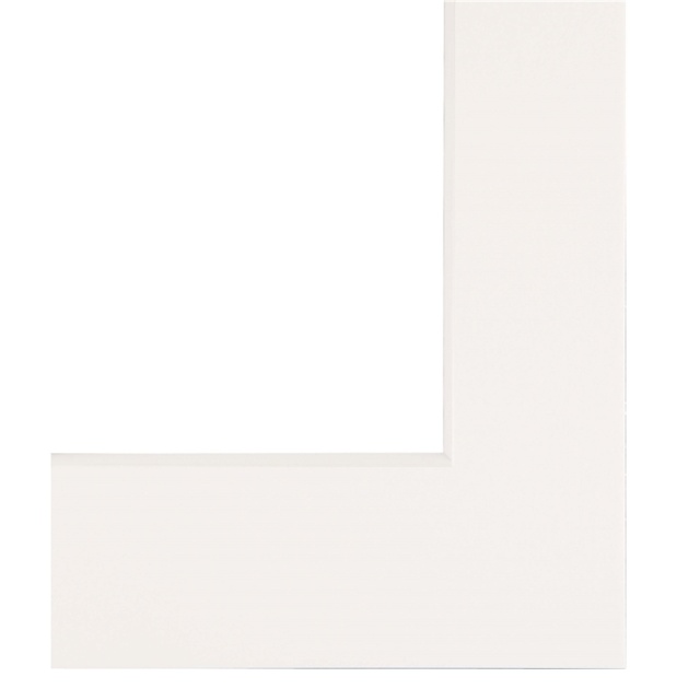 Hama um Passepartout, Smooth White, 30 x 40 cm