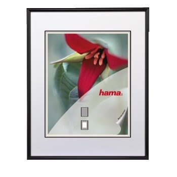 Hama Sevilla Plastic Frame, black, 24 x 30 cm