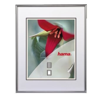 Hama la Décor Plastic Frame, silver matt, 30 x 45 cm