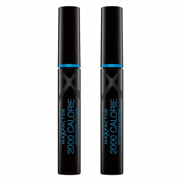 2-pack Max Factor 2000 Calorie Mascara Waterproof Black 9ml