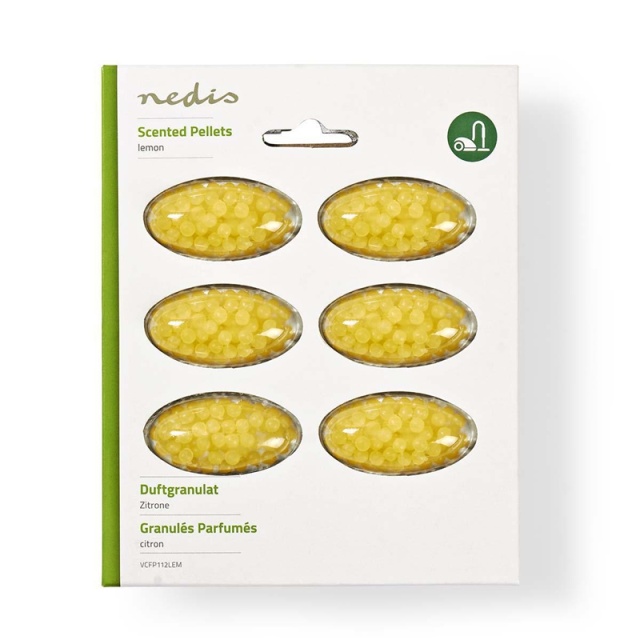 Nedis Vacuum Cleaner Fragrance | Lemon | 6 Refills | Yellow