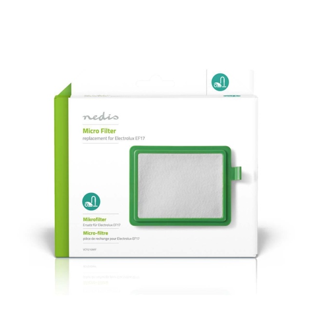 Nedis Vacuum Cleaner Microfilter | Replacement for: Electrolux / Tornado / Volta | Green