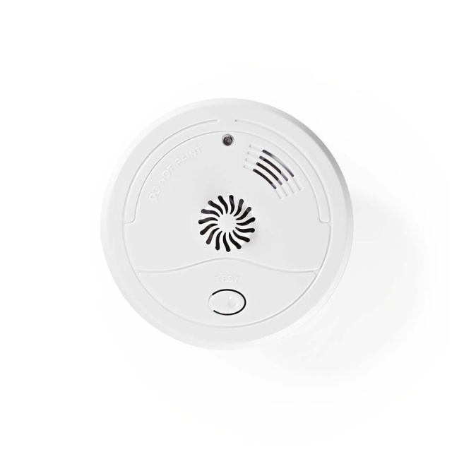 Nedis Heat Alarm | Battery Powered | Battery life up to: 1 year | With test button | 85 dB | ABS | White
