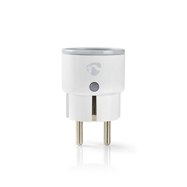 Nedis SmartLife Smart Plug | IP21 | Power meter | 2500 W | Plug with earth contact / Type F (CEE 7/7) | -10 - 40 °C | Android™ / IOS | White | 1 pcs