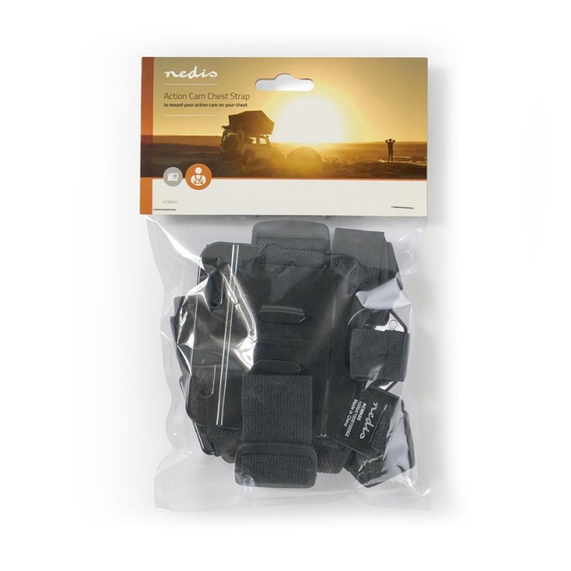 Nedis Action Cam Mount | Chest | Black