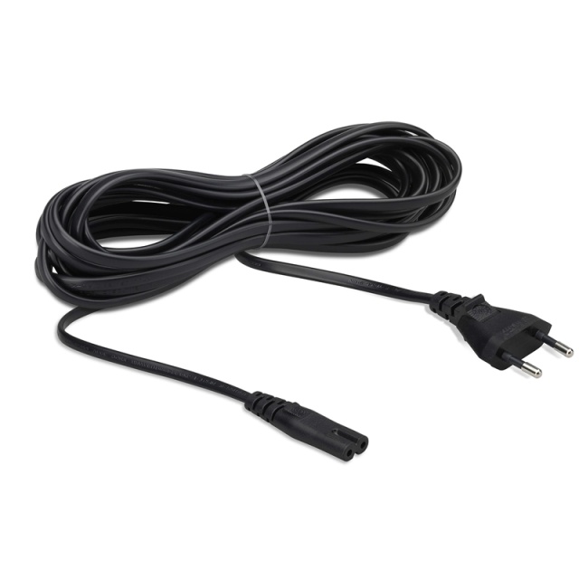 Flexson 5M Power Cable for Sonos Speakers EU - Black Single