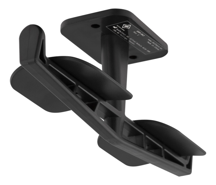 DELTACO GAMING Headset hanger for two headsets, ABS plastic, 3M, black