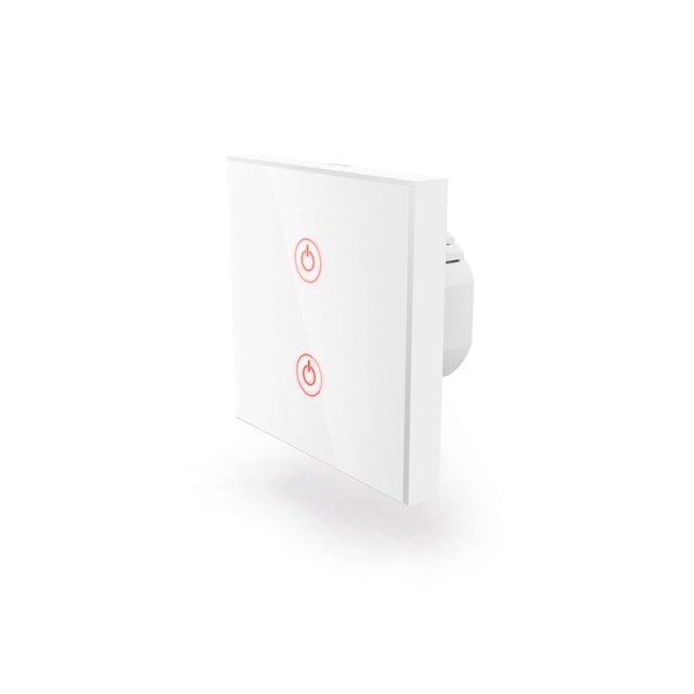 Hama WiFi Touch-Wallswitch, white