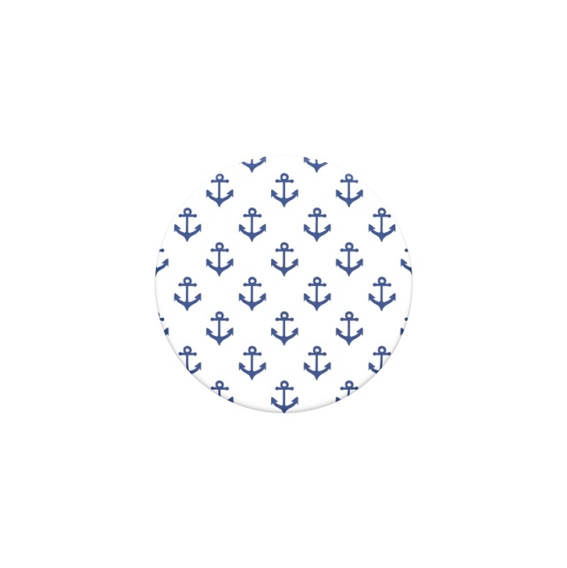 PopSockets Anchors Away White Removable Grip with Standfunction