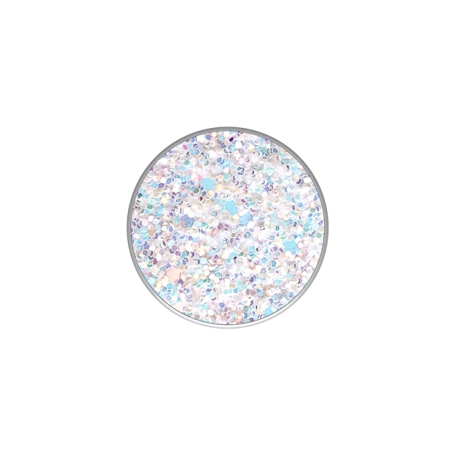 PopSockets Sparkle Snow White  Removable Grip with Standfunction Premium