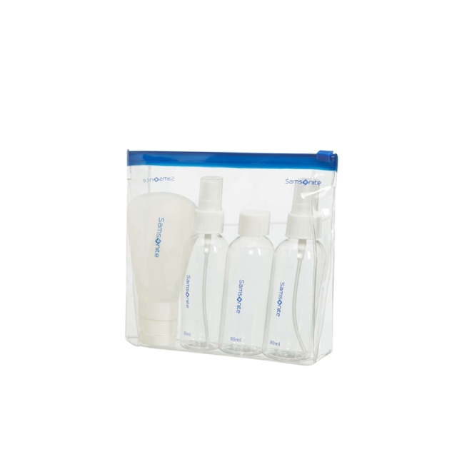 Samsonite Travel Toalettkit Flaskset 4st flaskor
