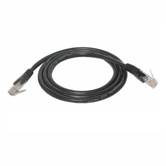 Network cable RJ45 TP cable, Cat5e, 1 meter