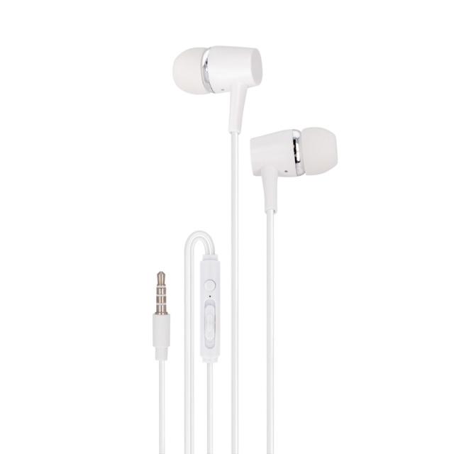 Maxlife MXEP-02 - In-Ear Headphones with Mic, White