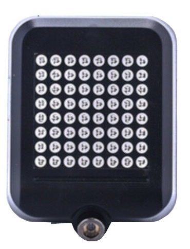 Smart automatic bike tail light with laser sensor & 64pcs LED