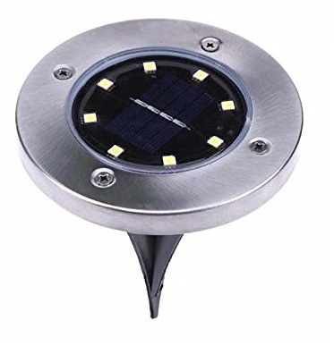 Solar-powered garden lamp - Cool white