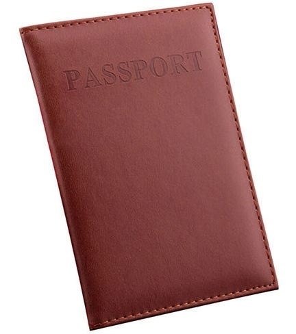 Case for Passport - Brown