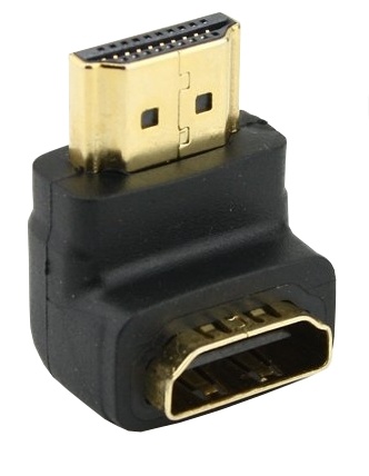 NORDIQZENZ Adapter HDMI female to angled HDMI male