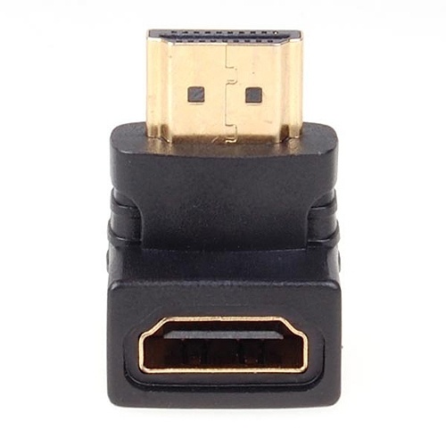 NORDIQZENZ Adapter HDMI female to angled HDMI male