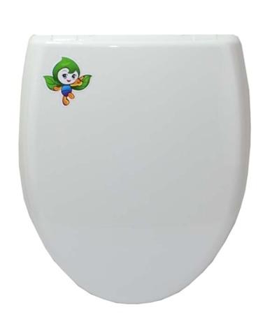 Toilet seat - for good comfort and hygiene, White