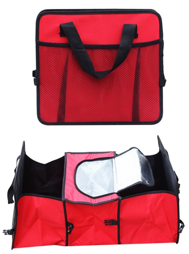 Practical storage for the car, Red