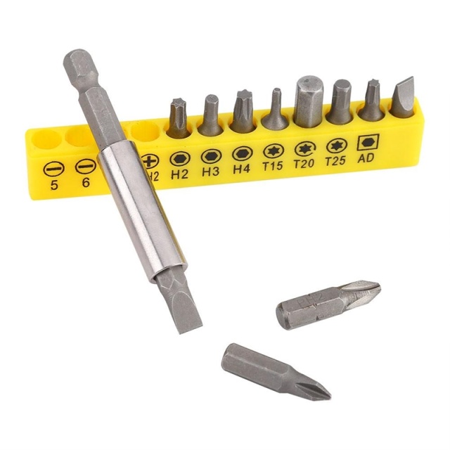 10 bits and bit holder