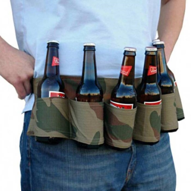 Beer belt, Camouflage