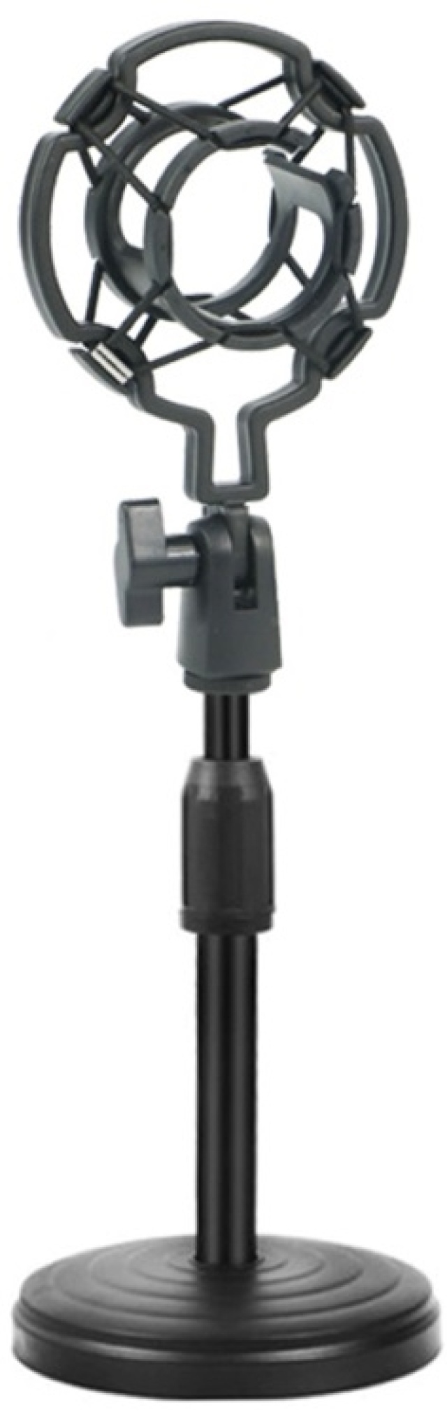 Shock-absorbing microphone stand, 35 cm