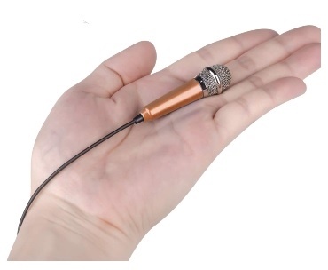 Mini microphone, Rose gold