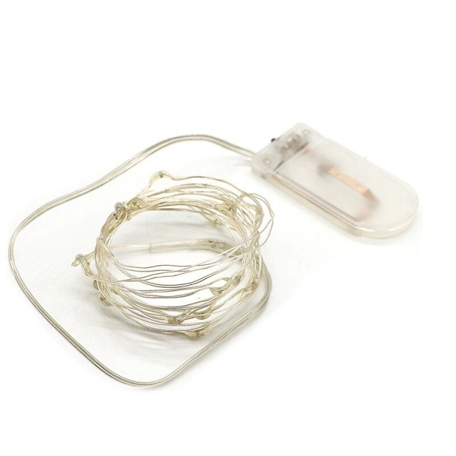 Loop that blinks in 3 patterns, Warm white