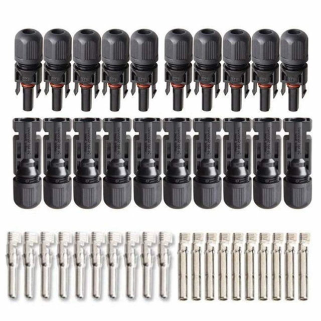 Solar cell connections MC4, 10-pack